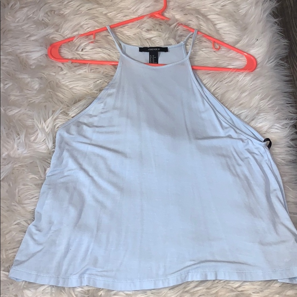 High neck tank top